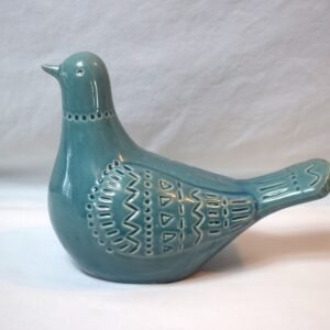 Sagebrook Home Blue Dove Bird Figurine