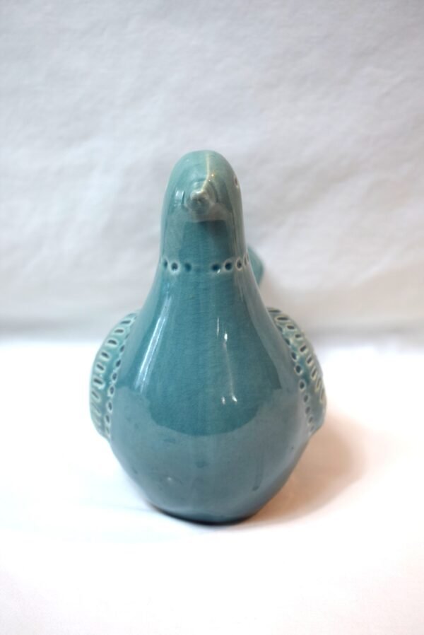 Sagebrook Home Blue Dove Bird Figurine - Image 2