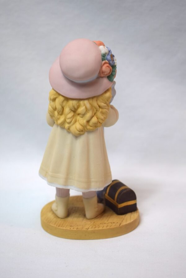 1989 Jan Hagara Cathy Girl with Doll Figurine - Image 3
