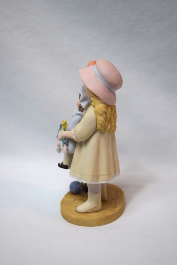 1989 Jan Hagara Cathy Girl with Doll Figurine - Image 5