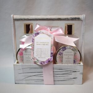 Bath Body and Home 8 Piece Essentials Body Care Gift Set Wash Lotion Scrub