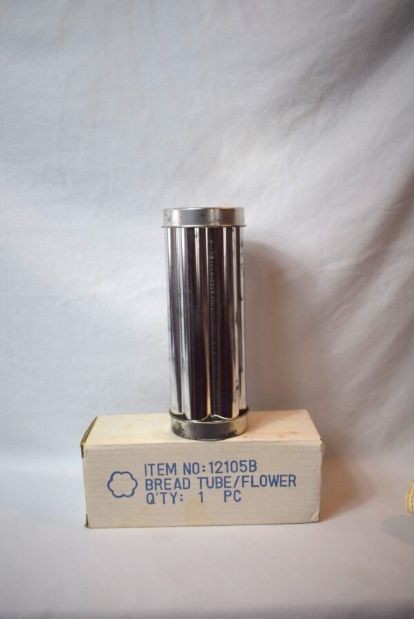 Vintage Pampered Chef Valtrompia Flower Bread Tube #12105B With Recipe Page