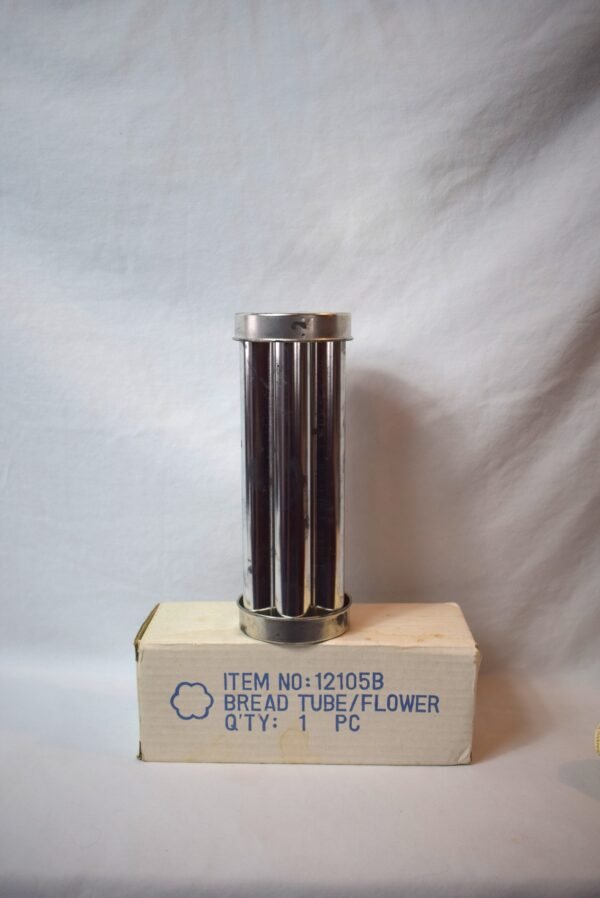 Vintage Pampered Chef Valtrompia Flower Bread Tube #12105B With Recipe Page - Image 2