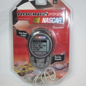 NIP Excalibur Nascar Racing Pro Trivia Game and Stats and Race Day Stop Watch