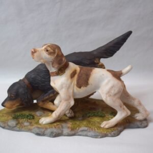 Vintage 1990 Home Interiors Homco The Hunters Figurine