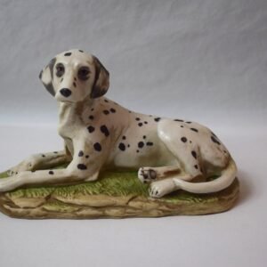 Vintage Home Interiors Reclining Dalmatian Figurine