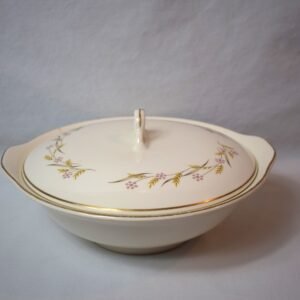 Vintage Universal Ballerina Harvest Covered Casserole Dish with Lid