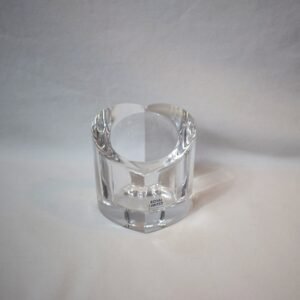 Royal Limited Lead Crystal Heart Candleholder From Czech Republic