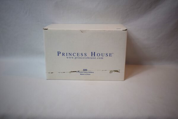 Vintage 2002 Princess House Pair Etched Glass Votives in Original Box - Image 6