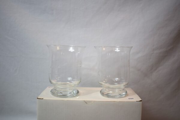 Vintage 2002 Princess House Pair Etched Glass Votives in Original Box - Image 5