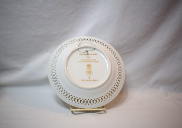 Vintage Danbury Mint 12 Roses Collector Plate  Peace Rose - Image 2