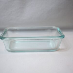 Vintage Small Pyrex 2 Cup Baking Dish Clear Glass