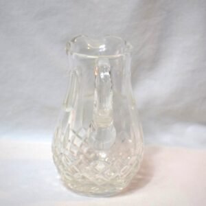 Vintage Waterford Crystal Lismore Pitcher Diamond and Wedge Cut Glass