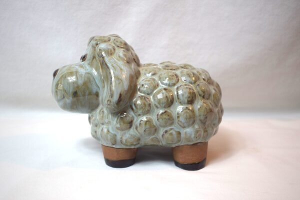 Cute Stoneware Sheep Figure   Look at that Face!! - Image 2