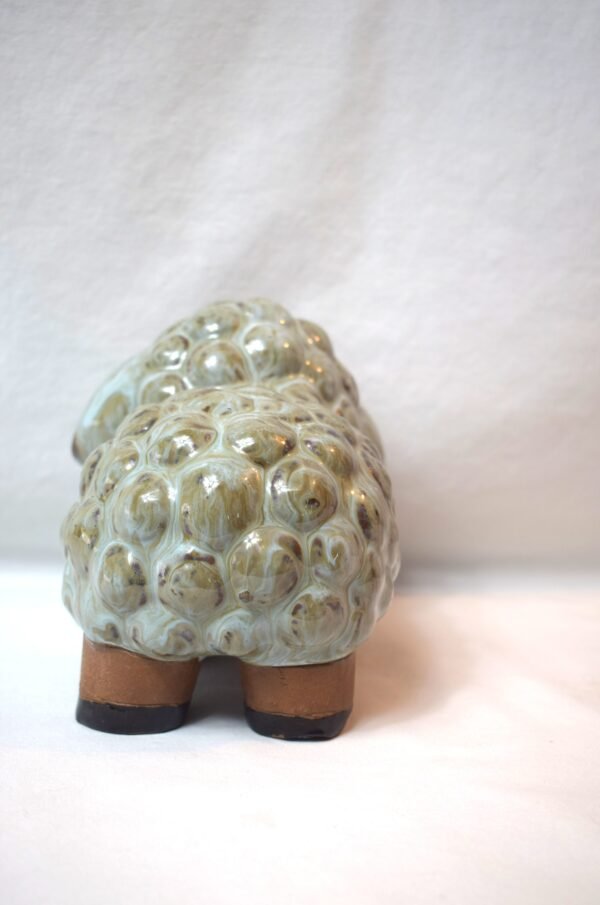 Cute Stoneware Sheep Figure   Look at that Face!! - Image 3