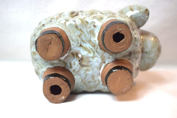 Cute Stoneware Sheep Figure   Look at that Face!! - Image 5