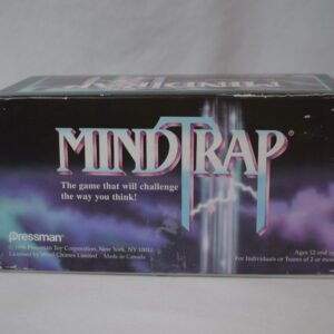Vintage 1996 Pressman Toys MindTrap 500 Questions Game
