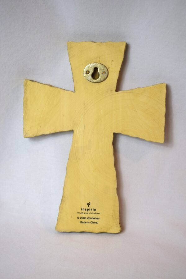 2000 Zondervan Love Is Patient Bible Verse Cross  1 Cor 13:4 7x5 Inches - Image 2