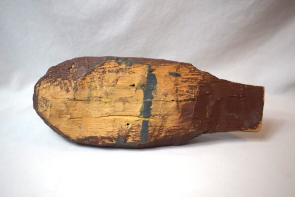 Vintage Carved Wooden Painted Duck Decoy Primitive Rustic - Image 4