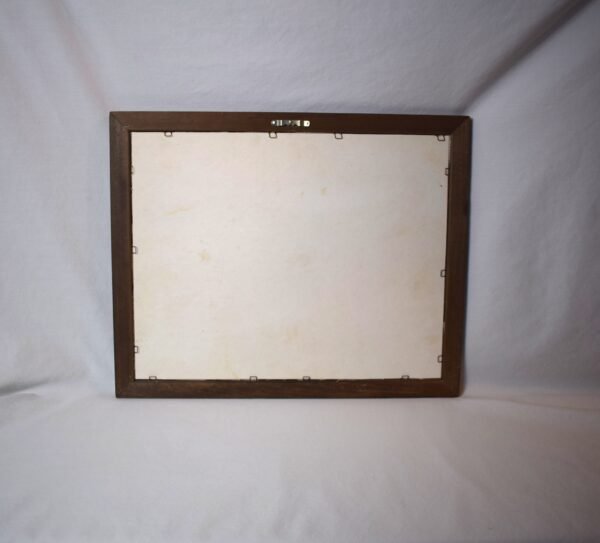 Vintage Completed Framed Horse Counted Cross Stitch Picture 15x12 - Image 2
