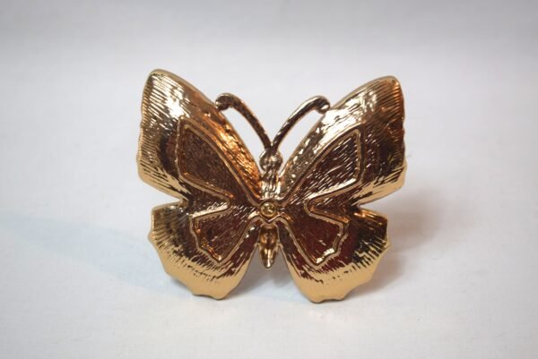 Vintage Crystal and Enamel Butterfly Ring Holder - Image 6