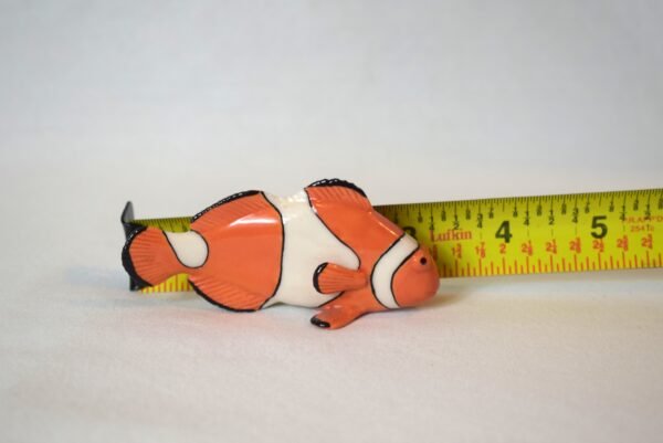 Small Vintage Porcelain Realistic Clownfish Figure Ocean Marine Fish - Image 3