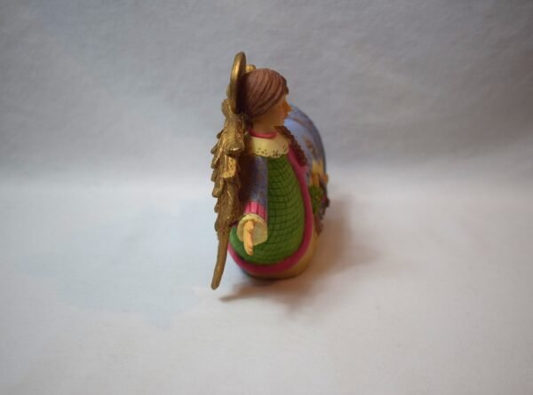 Vintage Resin Nativity Angel North Star - Image 4