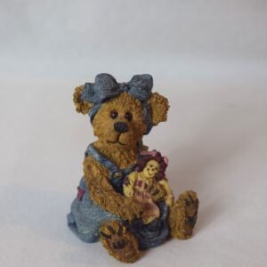 Boyds Bear Figurine #227760 Sally Quignapple With Annie... Ole Friends Are Best