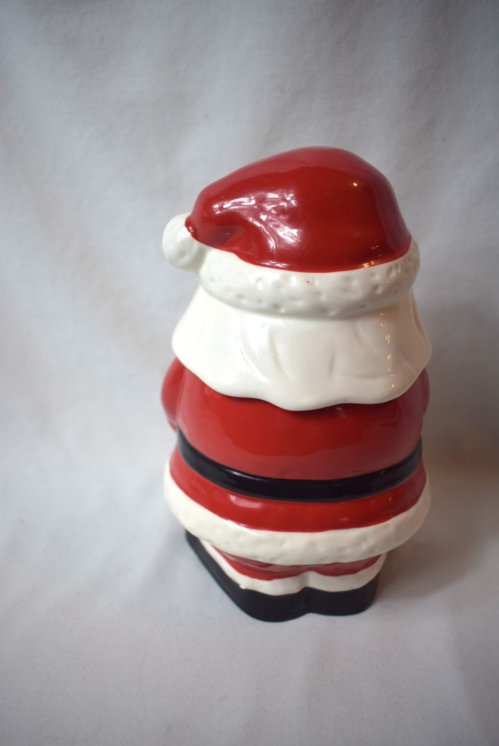 SCM Designs Ceramic Standing Santa Claus Cookie Jar Sealed Canister - Image 3