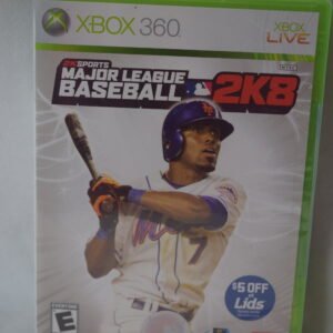 New XBOX 360 Major League Baseball 2K8 Game Sealed