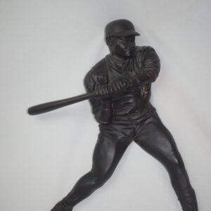 VTG Hobby Lobby Resin 3D Baseball Player At Bat Wall Hanging