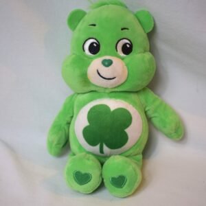 2020 Basic Fun Green Shamrock Lucky Care Bear 10 Inch