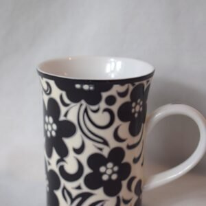 2010 Retired Vera Bradley Night and Day Andrea by Sadek Floral Mug Cup